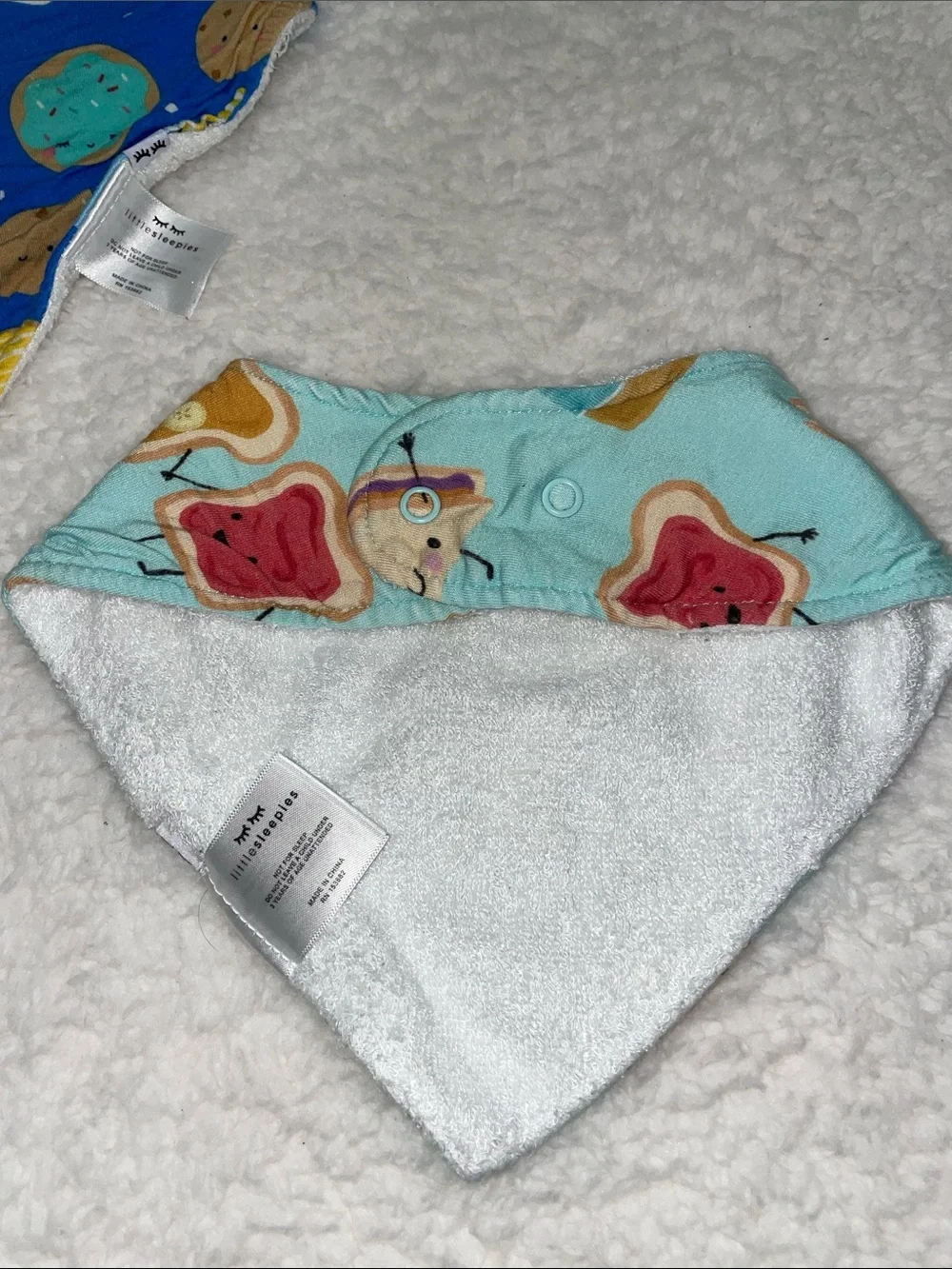 Little Sleepies Set of 2 Bibs